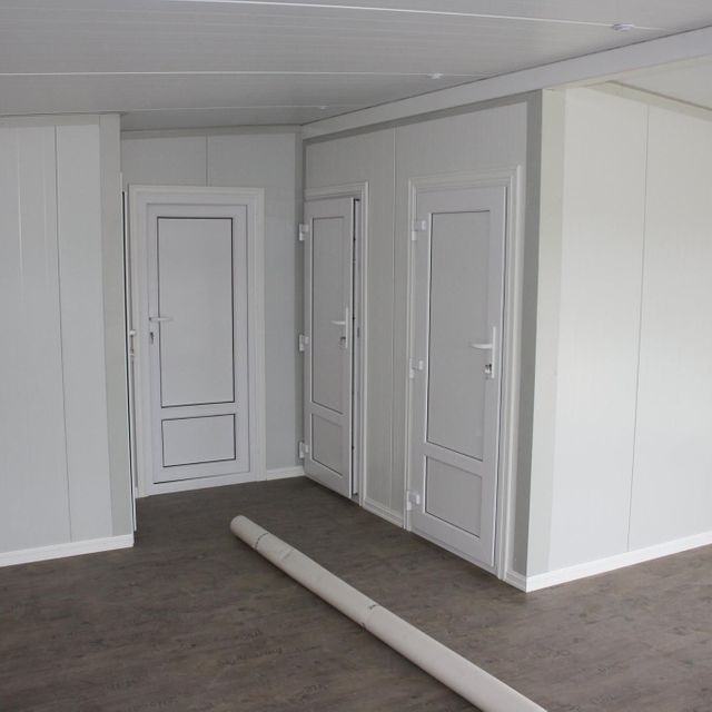 Interiørbilde av spikertelt